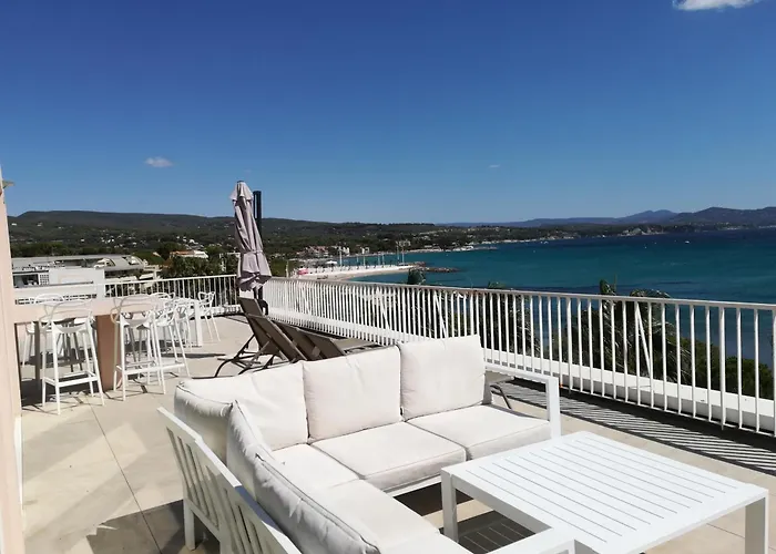 Apartment Rooftop, Vue Mer D'exception, Immense Terrasse *