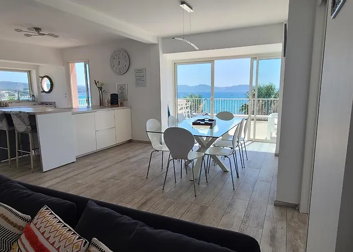 Rooftop, Vue Mer D'exception, Immense Terrasse דירה לה קיוטאט